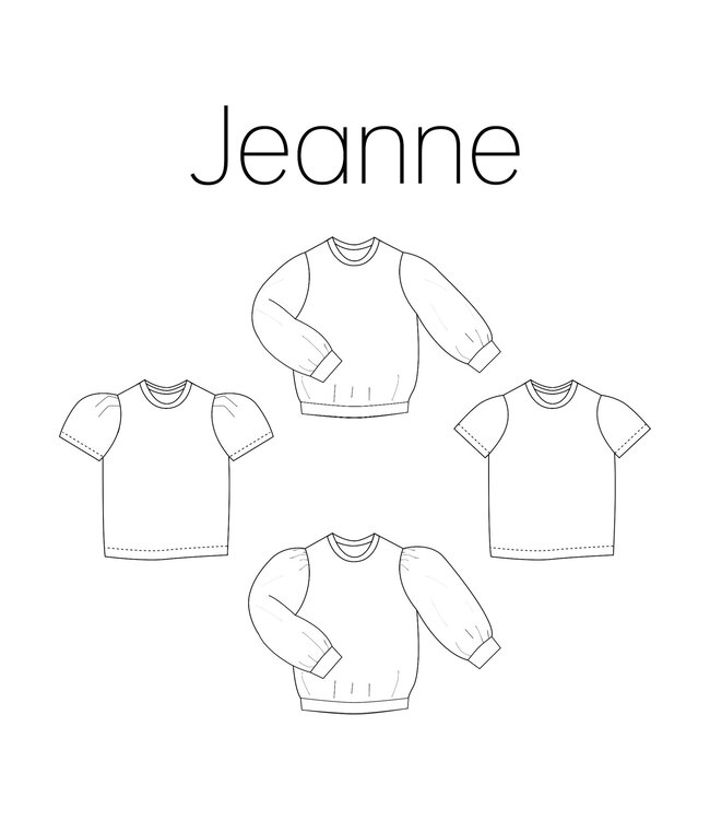 Jeanne shirt/sweater Patroon Iris May