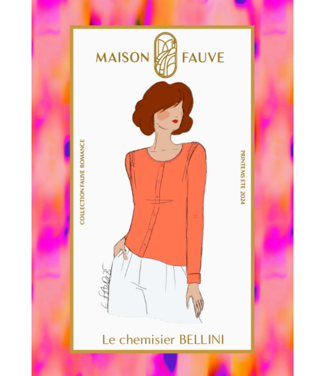 Le chemisier Bellini Maison Fauve