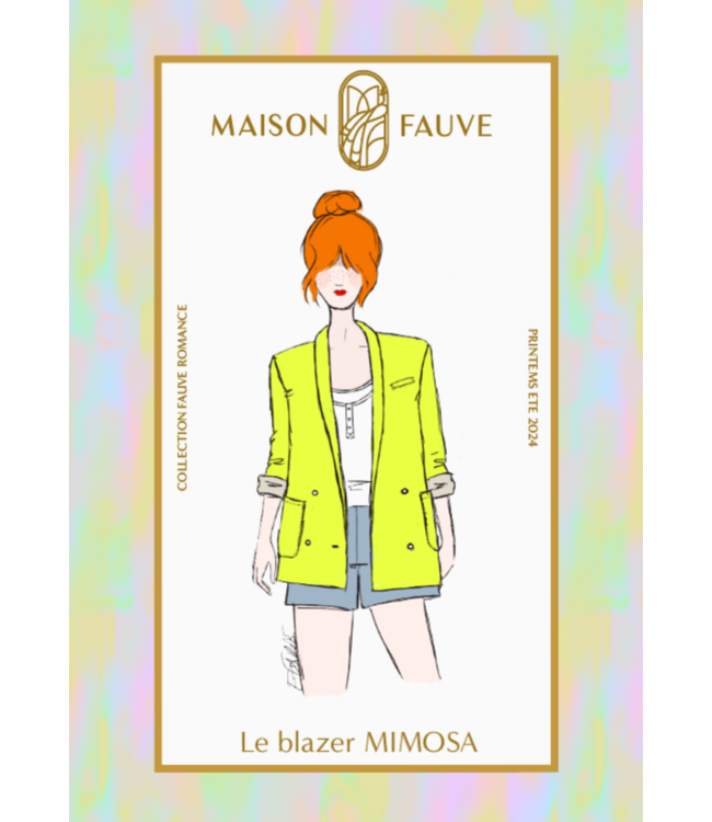 Le blazer Mimosa Maison Fauve