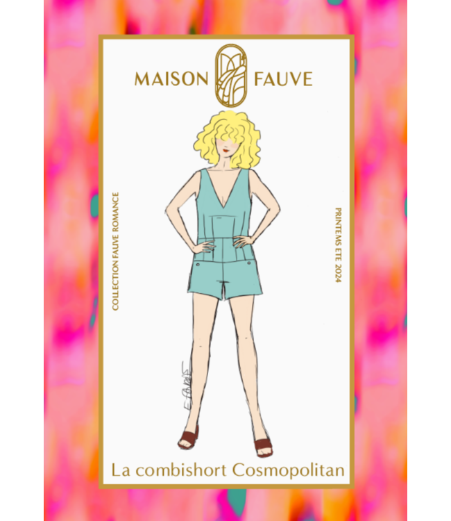 La combishort Cosmopolitan Maison Fauve