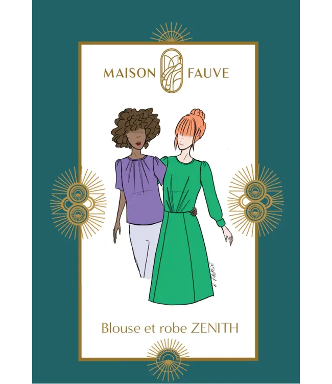 Blouse et robe Zenith Maison Fauve