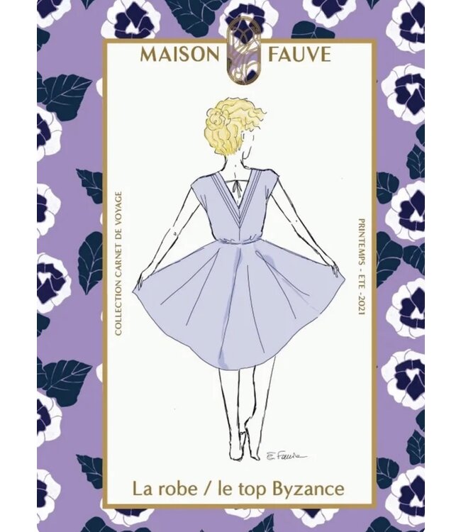 The Byzance dress/top Maison Fauve