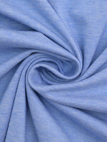 ALB stoffe Summer Melange Blue/Bluette A04