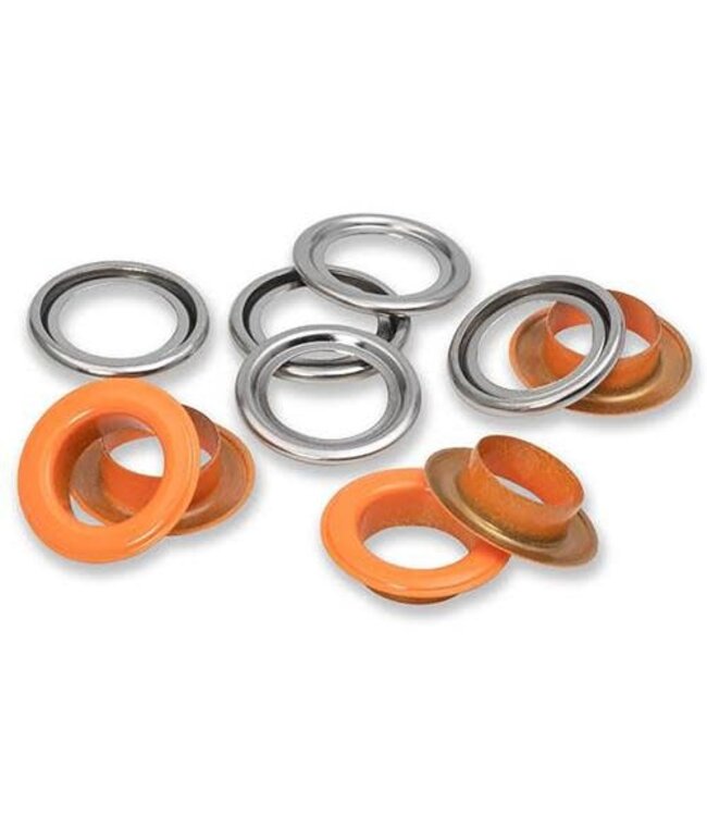 Prym Nestel ogen 14mm Oranje