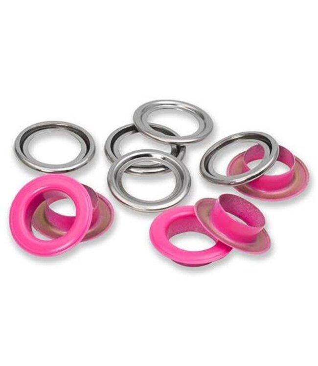 Prym Nestel ogen 14mm Fuchsia