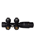 Zwarte Design Kraanset - Muur