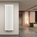 Vero blanc mat 50 - Double radiateur design