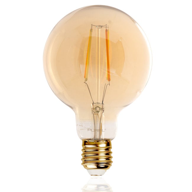 PURPL Smart Lampada LED Filamento Globe CCT E27 6W | Tuya