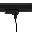 PURPL Powergear Attacco E27 per Illuminazione a binario LED con cavo Nero
