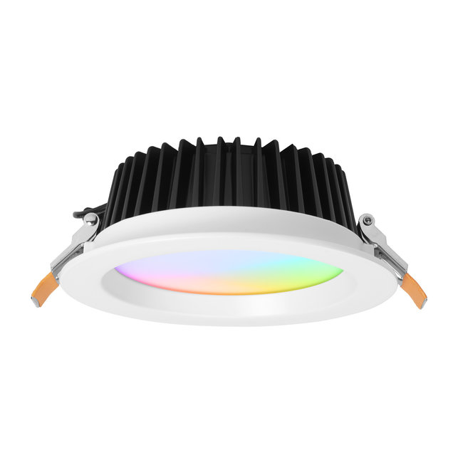 Gledopto Faretto LED Pro Gledopto Zigbee RGB+CCT 12W Anti-Glare  IP44