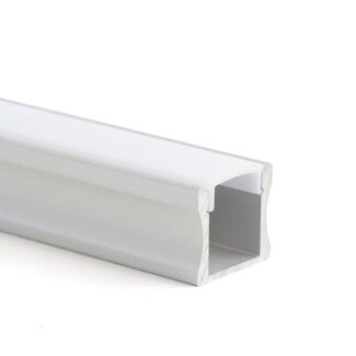 PURPL Profilo Esterno Di 1,5m 17,5x15mm Per Strisce LED In Alluminio