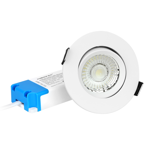 MiBoxer/Mi-Light Faretto LED Bianco 6W CCT Inclinabile | Zigbee 3.0