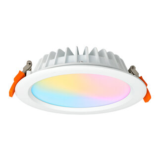 MiBoxer/Mi-Light Faretto LED - ø190mm - RGB+CCT - 15W - Rotondo - IP54 - FUT069