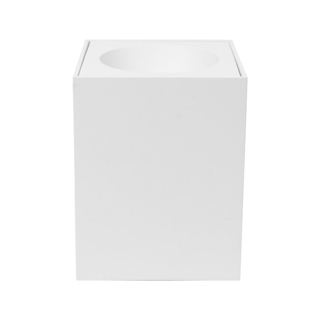 PURPL Spot a LED da superficie Cleveland GU10 Apparecchio Quadrato Bianco