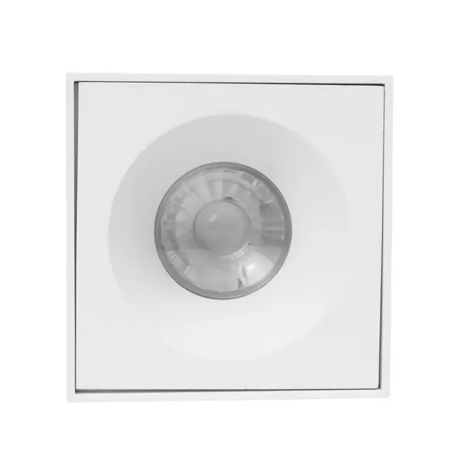 PURPL Spot a LED da superficie Cleveland GU10 Apparecchio Quadrato Bianco