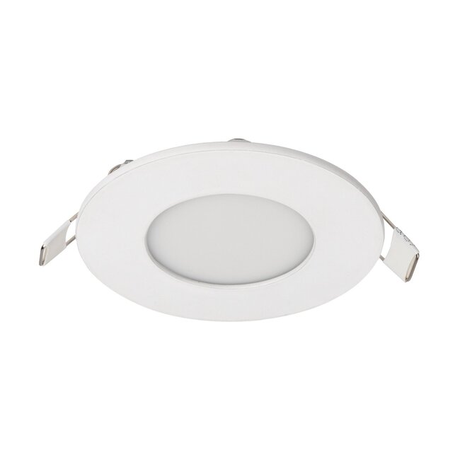 PURPL Faretto LED da incasso Rotondo - Bianco - ø85mm - 3000K Bianco Caldo - 3W