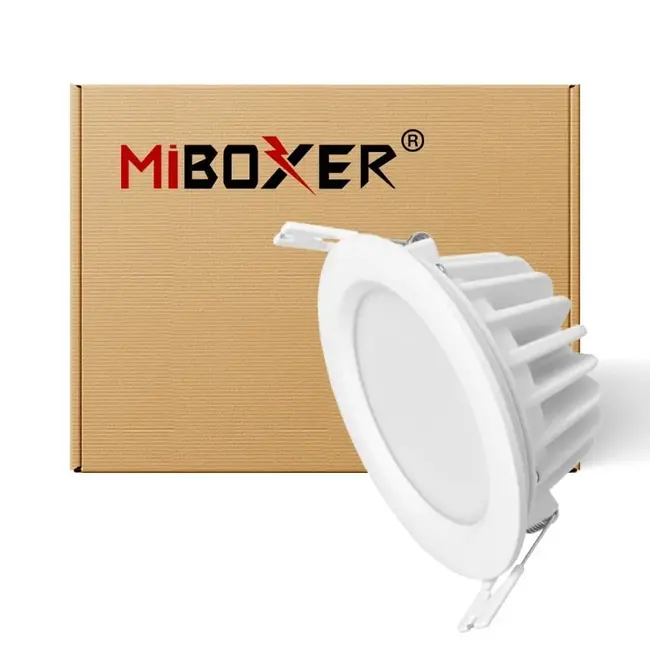 MiBoxer/Mi-Light Downlight LED Circolare | 6W | ø108mm | RGB+CCT | IP54 | FUT063