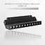 MiBoxer/Mi-Light 48V Illuminazione magnetica a binario | Luce griglia inclinabile RGB+CCT 6W Zigbee 3.0