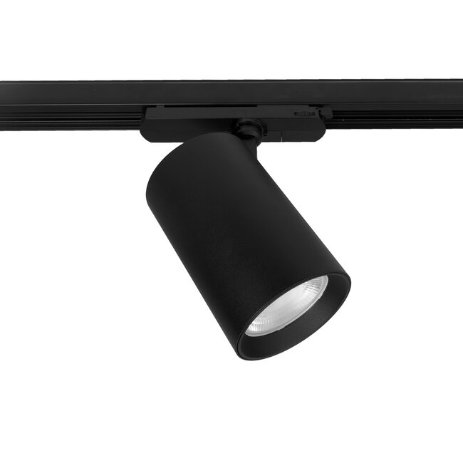 PURPL Faretto LED Nero - 4000K Bianco Naturale - Universale trifase - 40W - 5500LM - PRO