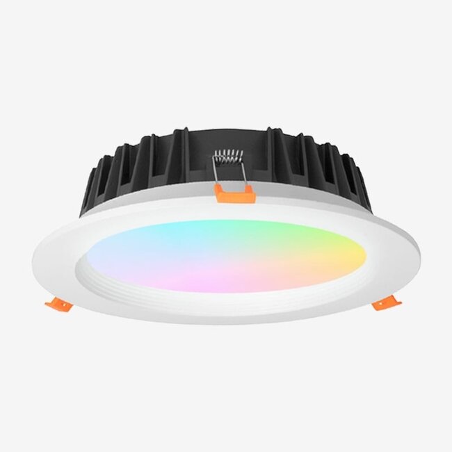 MiBoxer/Mi-Light Downlight LED Circolare | 25W | ø230mm | RGB+CCT | IP54 | FUT060