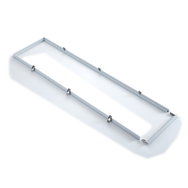 PURPL Pannelli LED - 30x120 - Cornice Incasso Bianco - Click Connect