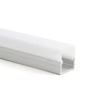 PURPL Telaio in alluminio per Striscia LED 1,5m 20 x 20mm