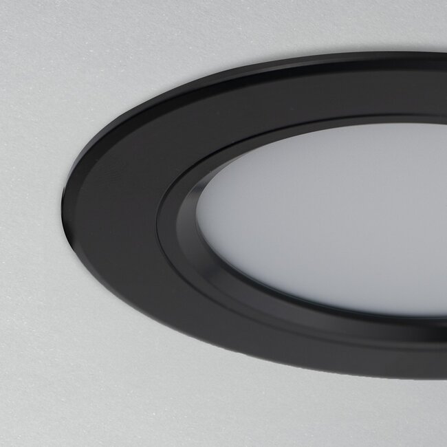 MiBoxer/Mi-Light Downlight LED Circolare Nero | 6W | ø120mm | RGB+CCT | IP44 | FUT068B