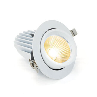 PURPL Faretto LED Banana 20W 3000K Bianco Caldo Ø125mm inclinabile