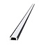 PURPL Striscia LED Profilo alluminio nero 1,5 m | 17,5x7 mm | Montaggio in superficie