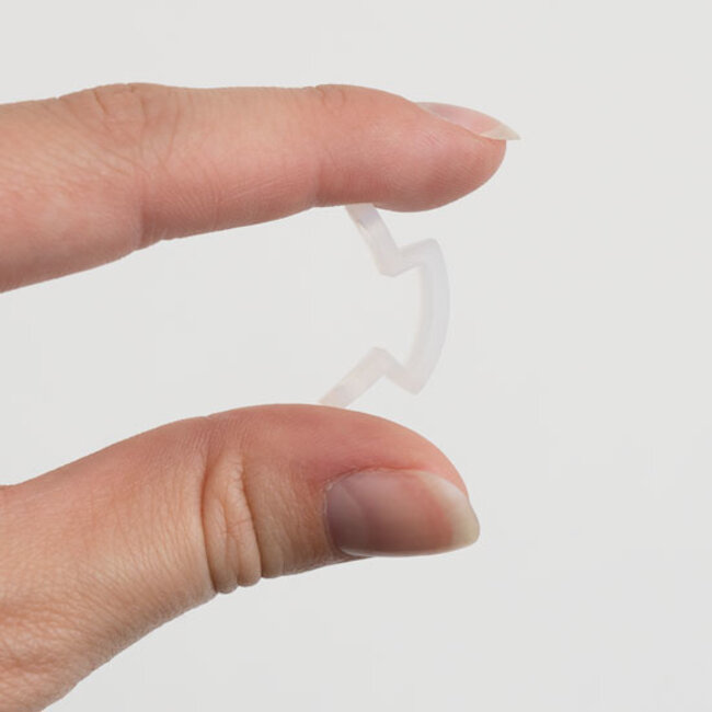 PURPL Clip per montaggio su striscia LED in silicone IP68 impermeabile [5 pezzi]