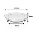 MiBoxer/Mi-Light Downlight LED Circolare | 12W | ø180mm | RGB+CCT | IP44 | FUT066
