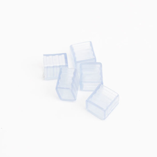 PURPL Tappo terminale in silicone IP68 (impermeabile) per Striscia LED 220V [5 pezzi]