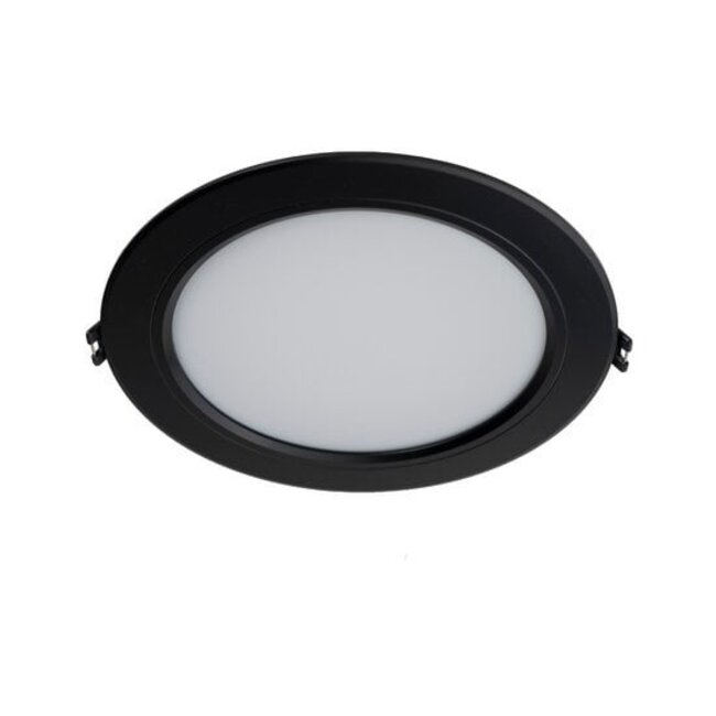 MiBoxer/Mi-Light Downlight LED Circolare Nero | 12W | ø180mm | RGB+CCT | IP44 | FUT066B