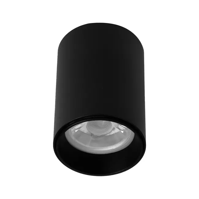 PURPL LED GU10 Mini Plafoniera Montaggio a superficie Nero Ø60mm