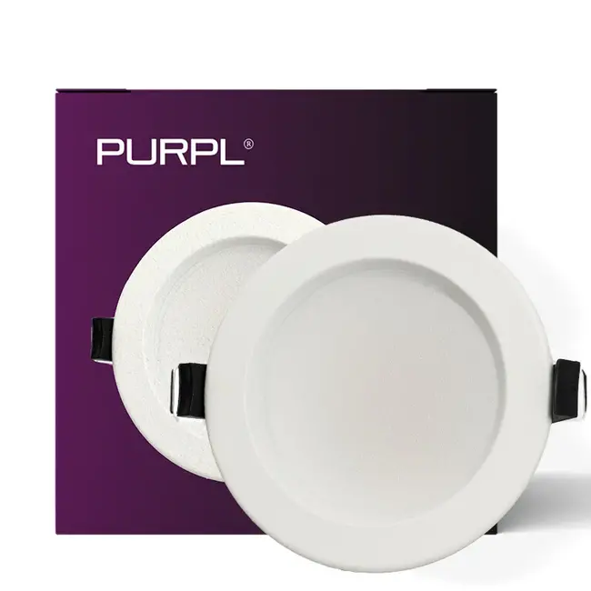 PURPL Downlight LED | 11W/13W | ø115mm | 3CCT (3000K/ 4000K/ 5700K) | Incasso | Rotondo | Bianco