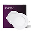 PURPL Faretto Downlight LED Bianco Incasso Tondo - 6W - ø120mm - 4000K Bianco Neutro - IP44