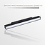 MiBoxer/Mi-Light Barra LED lineare | Binario magnetico 48V | CCT | 12W | 735 lm | Zigbee 3.0 | Dimmerabile | IP44 | Nera