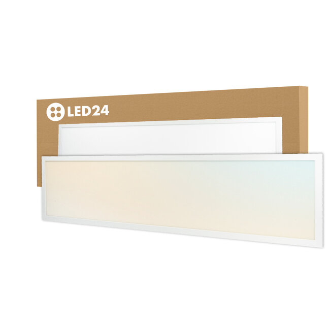 PURPL Pannello LED Retroilluminato | 30x120 | CCT | Dimmerabile | 36W | 100 lm/W | UGR<22 | Retroilluminato