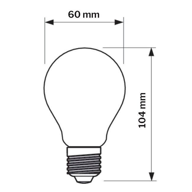 Philips Lampadina LED Philips CorePro | E27 | A60 Classica Trasparente | 7W (sostituisce 60W) | 2700K Bianco Molto Caldo (827) | 806 lm