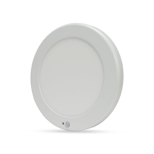 PURPL Faretto LED Downlight da incasso con sensore di movimento – Ø240 mm – 3CCT (3000K / 4000K / 5700K) – IP20 – Rotondo – Bianco