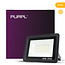 PURPL Faretto LED | 50W | 4500 lm | 3000K Bianco caldo | IP65 | IK07 | Nero