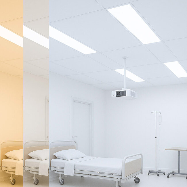 PURPL Pannello LED Retroilluminato | 30x120 | CCT | Dimmerabile | 36W | 100 lm/W | UGR<22 | Retroilluminato