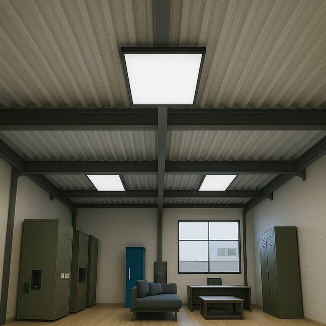 PURPL Proiettore LED Retroilluminato - 60x120 - CCT - Dimmerabile - 60W - 100 lm/W - UGR<22