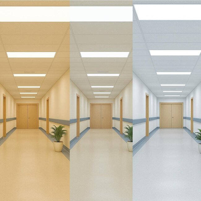 PURPL Pannello LED | 60x120 | CCT (2800K-6500K) | Dimmerabile | 60W | 100 lm/W | UGR<22 | IP40 | Senza sfarfallio