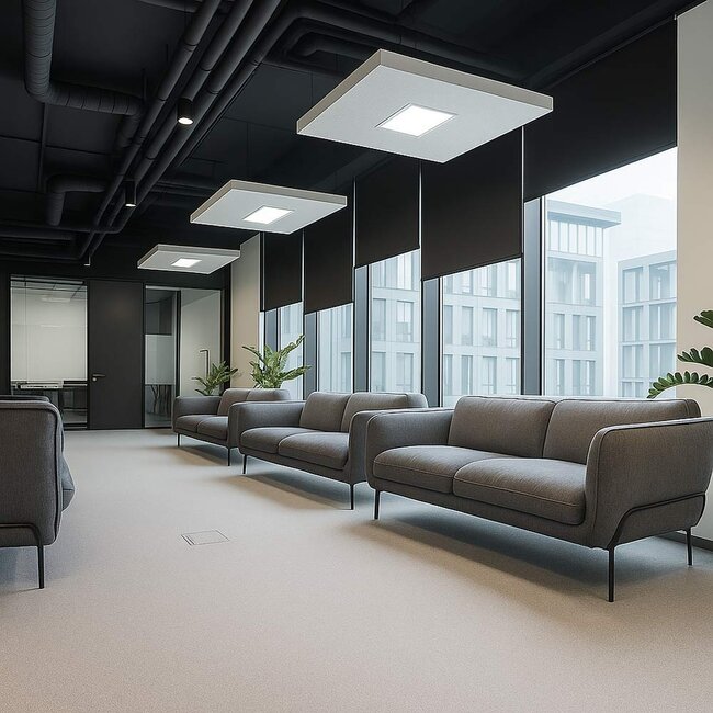 PURPL Pannello LED - 60x30 - 4000K Bianco Neutro - 20W - 2000 lm - 100 lm/W - UGR<22 - Senza sfarfallio - Edge-lit