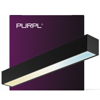 PURPL Lampada lineare LED | 150cm | 45W | 3CCT (3000K | 4000K | 5700K) | dimmerabile | nera