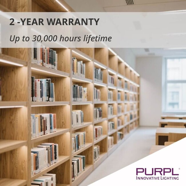 PURPL Striscia LED 220V 50m 120 LED p/m 6000K Luce Fredda