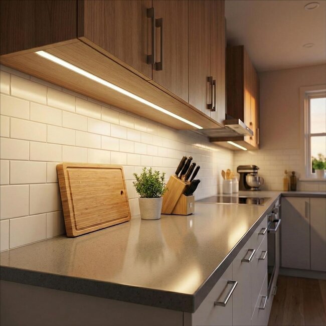 PURPL Telaio in Alluminio per Striscia LED 1,5m 17,5 x 7mm da incasso