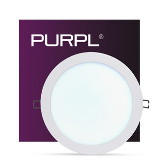 PURPL Faretto Downlight LED Tondo Incasso - 24W - ø240mm - 4000K Bianco Neutro - IP44