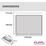 PURPL Pannello LED | 60x120 | RGB+CCT | Dimmerabile | 48W | 132 lm/W | UGR<22 | Edgelit